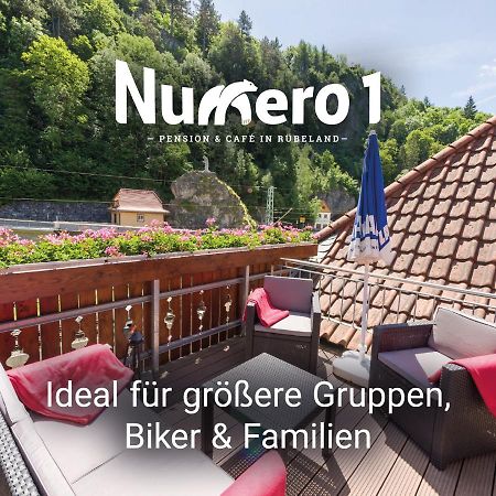 Numero1-Pension Und Cafe Rubeland Esterno foto