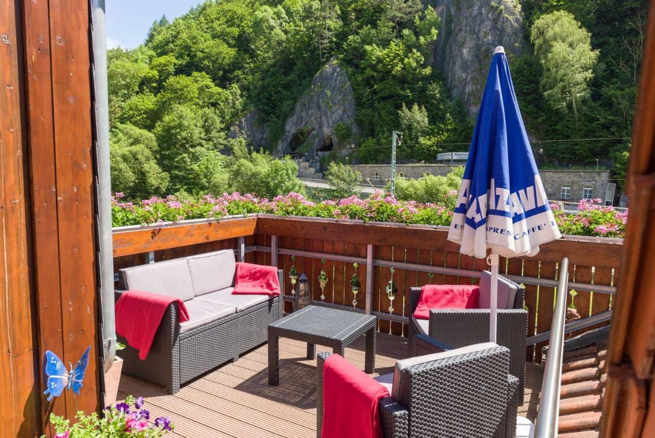 Numero1-Pension Und Cafe Rubeland Esterno foto