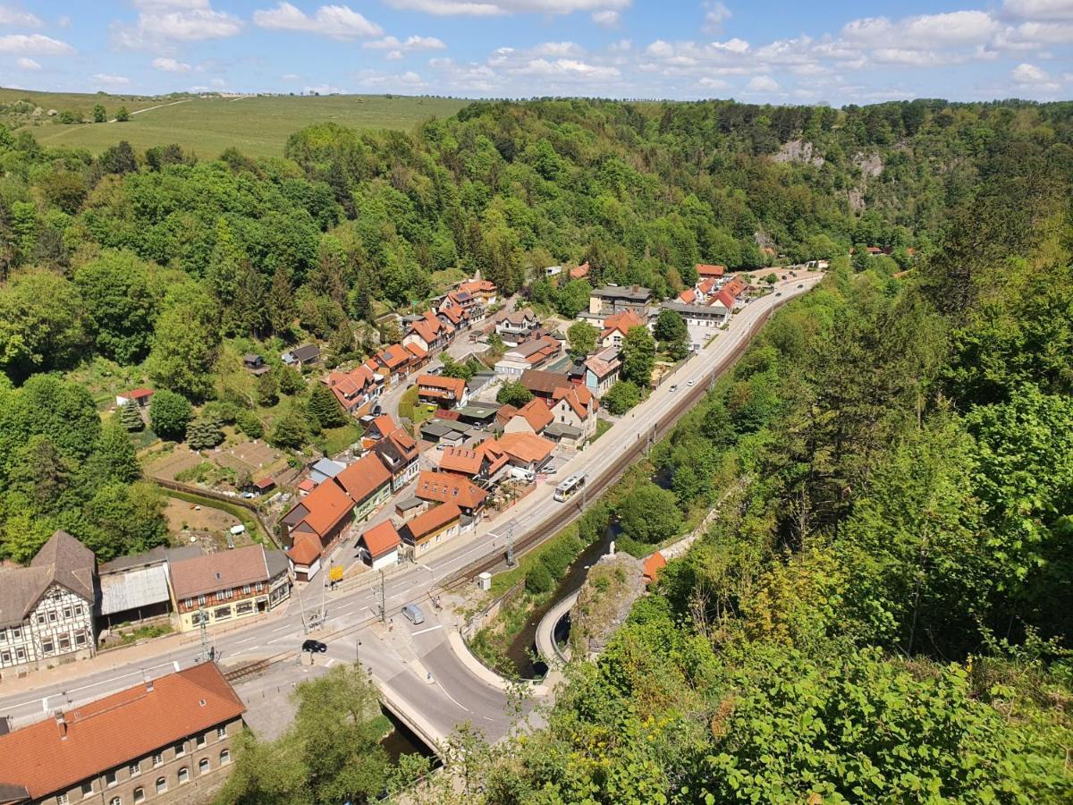 Numero1-Pension Und Cafe Rubeland Esterno foto