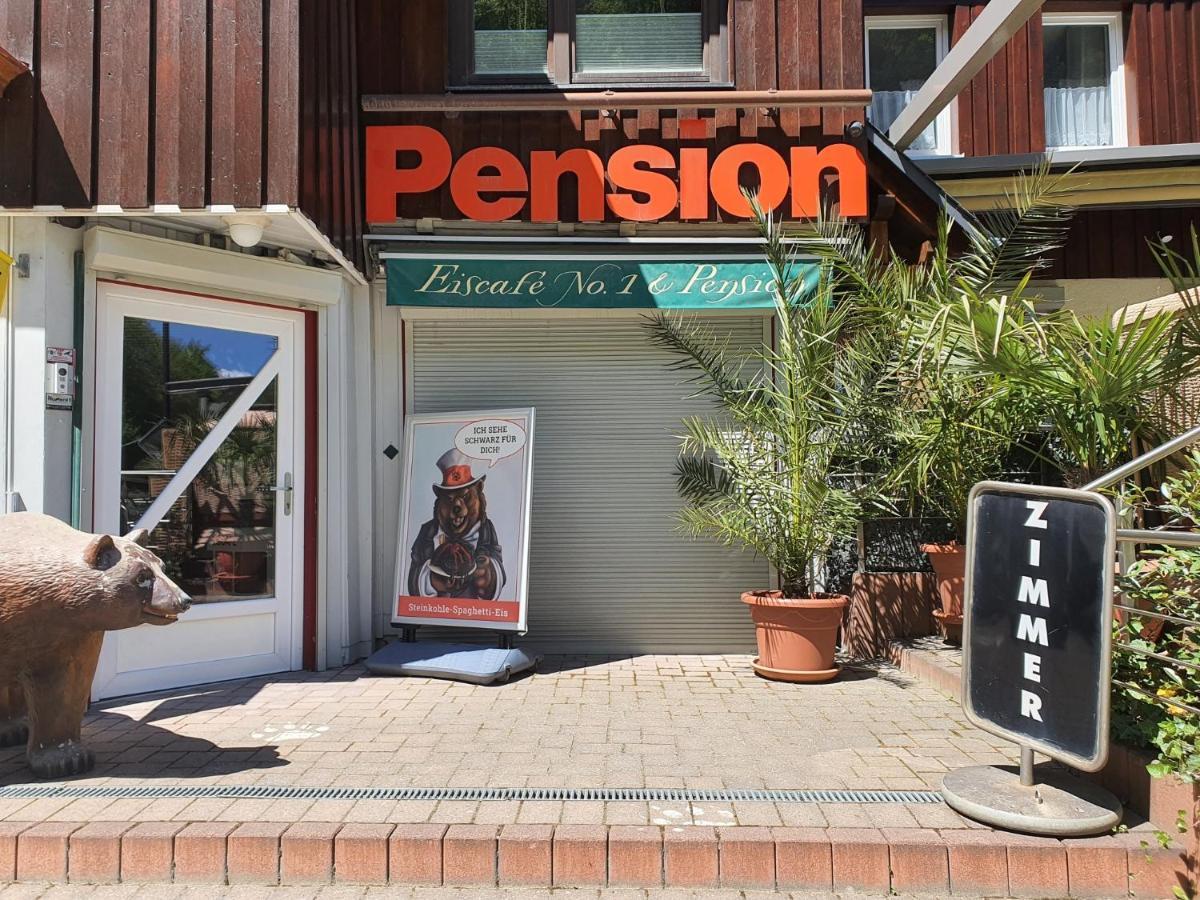 Numero1-Pension Und Cafe Rubeland Esterno foto